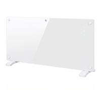 HOMCOM Stufa Elettrica 2000W Termoconvettore Elettrica da Parete e Terra, Compatibile con Alexa e Google Home, Bianco Aosom Italy