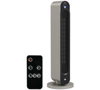 HOMCOM Stufa Elettrica Oscillante 3 Modalità Temperatura Regolabile Telecomando