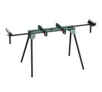 HOMCOM Supporto per Troncatrice con Rulli Estensibili Massimo 150 kg Verde