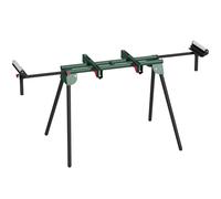 HOMCOM Supporto per Troncatrice in Metallo, Altezza Regolabile, 150 kg, Verde