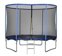 HOMCOM Tappeto Elastico per Adulti con Bordo Imbottito e Rete Φ305cm