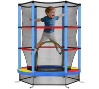 HOMCOM Tappeto Elastico per Bambini 3-6 Anni con 3 Ingressi