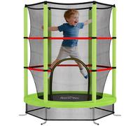 HOMCOM Tappeto Elastico per Bambini 3-6 Anni con 3 Ingressi Blu e Nero