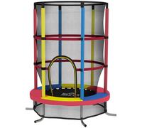 HOMCOM Tappeto Elastico per Bambini 3-6 Anni con Rete di Sicurezza Ø160x190 cm