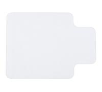 HOMCOM Tappeto per Sedia Ufficio Salvapavimento in Plastica Trasparente