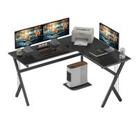 Homcom Tavolo da computer Tavolo angolare per PC per ufficio, scuola, casa