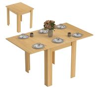 HOMCOM Tavolo da Cucina Allungabile per 4-6 Persone in Truciolato