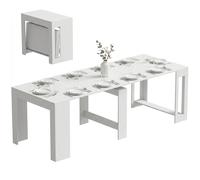 HOMCOM Tavolo da Pranzo Estensibile per 10 Persone
