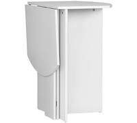 HOMCOM Tavolo da Pranzo Pieghevole Salvaspazio in Legno, 90x60x74cm