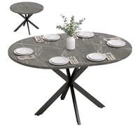 HOMCOM Tavolo Pranzo Allungabile 4-6 Posti, Base a X