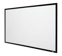 HOMCOM Telo Proiettore da 100 Pollici 16:9/4:3, Schermo Proiezione a Muro Compatibile con Proiettori LED e LCD per Casa o Ufficio