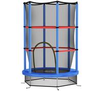 HOMCOM Trampolino Elastico per Bambini 3-6 Anni con 3 Ingressi