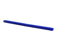 HOMCOM Trave da Ginnastica per Allenamento Imbottita in Legno, Blu, 210x10x6.5cm