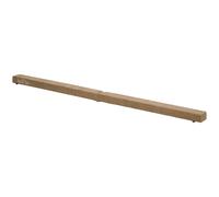 HOMCOM Trave da ginnastica pieghevole per allenamento dell'equilibrio, 210x10x6.5 cm, marrone Aosom Italy