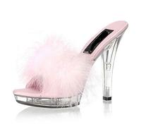 HOMDREAM Tacchi Donna Sandali da Donna con Tacco Alto A Spillo con Tacco Alto 13CM,Pink-39