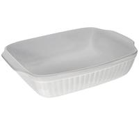 Pirofila rettangolare in ceramica con maniglie di cm 33,5x24