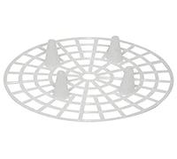 Home 290/6 Confezione 6 Pressini Salvagusto, Bianco, 5x5x2 cm, 6 unità