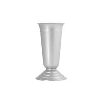 Home 3583526 Vaso Cimitero Piccolo, Plastica, Argento, 24 cm