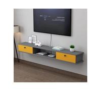 Home 63'' supporto TV galleggiante con porte, mensola TV sospesa, centro di intrattenimento galleggiante per soggiorno Gabinetto