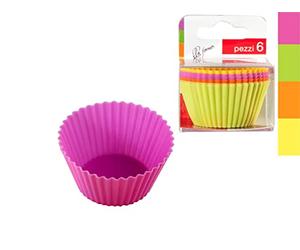 Home 8355200 Pirottini In Silicone, Multicolore, 5 cm, 6 Pezzi