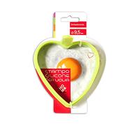 Home 8356000 Stampo Frittata Cuore, Silicone, Multicolore