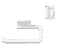 Home 8489801 Portasciugamani Ad Anello, Plastica, Bianco