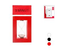 Home 8675900 Clessidra 3 Minuti, Altezza 10 cm, Multicolore