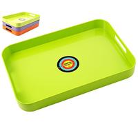Home 8863943 Vassoio Rettangolare, Melamina, Multicolore, 43 x 29 cm