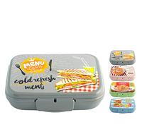 Home 9500706 Porta Pranzo Onix, Polipropilene, Multicolore, Lt 0.6