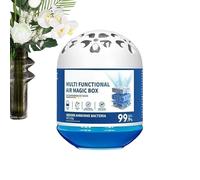 Home Air Purifier - Dust Odor Eliminator Box, Passive Odor Reduction Deodorizer, Compact Air Freshening Box for Bedroom Bathroom Kitchen, Long Lasting Absorber for Apartment Garage Basement