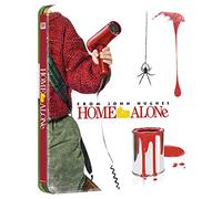 HOME ALONE 4K ULTRA HD COLLECTORS 30th ANNIVESARY LIMITED EDITION STEELBOOK / INCLUDES BLU RAY / IMPORT / REGION FREE.