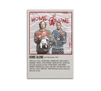 Home Alone by D-block Europe, poster artistico da parete per soggiorno, camera da letto, 50 x 75 cm, senza cornice