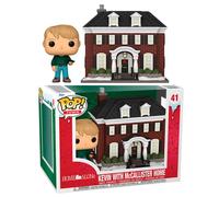 Home Alone Kevin W/Mccallister Home 3.75" Pop Town Vinyl Figure Funko 41 Nuovo