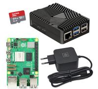 Home Assistant Smart Central Raspberry Pi 5 4GB custodia in metallo scheda SD Home Assistant OS