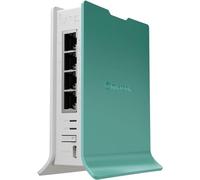 Mikrotik hAP router wireless Gigabit Ethernet Banda singola (2.4 GHz) Verde, Bianco