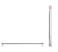 Home Barra Cucina Wire in Filo Cromato, cm 100, Standard, Medium