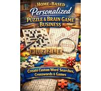 Home-Based Personalized Puzzle & Brain Game Business: Create Custom Word Searches, Crosswords & Games