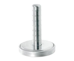 HOME, Batticarne Ambra in Acciaio Inox - Utensile da Cucina con Manico Ergonomico, Colore Argento