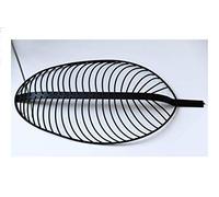 Home Big wrist Bowls Dishware Fruit Basket, Handmade Shaped Metal Leaves Fruit Basket Candy Snacks Storage Basket Coffee Table Table Fruit Plate Decoration for kitchen restaurant g