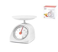 HOMe Bilancia Cucina Meccanica Abs Bianca Kg 0,5