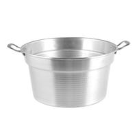 HOME Caldaia Pesante Spazzolata in alluminio d. 36 cm Lt 11