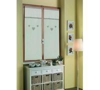 Home Collection TCCHE155/150 Tendina Coppia Cherie, Poliestere, Beige, 60 x 150