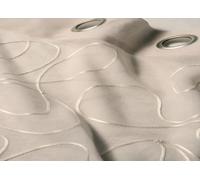 HOME COLLECTIONS - TENDA CON ANELLI INFINITY 140X280 CM GRIGIO