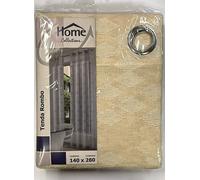 HOME COLLECTIONS - TENDA CON ANELLI ROMBO 140X280 CM BIANCO