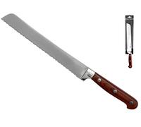 Home Coltello da Pane con Manico in Legno 20