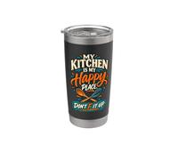 Home Cook Happy Place Utensile da cucina Bicchiere termico in acciaio inox doppia parete