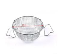 Home Cooking - Cestino per friggere, 18 cm, con manico robusto (26 cm)