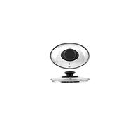 Home Coperchio, 14 cm, Acciaio Inossidabile, Trasparente/Acciaio