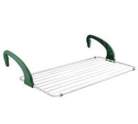 Stendi biancheria da balcone in alluminio modello Dallas di mt 9