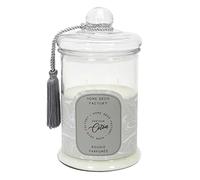 HOME DECO FACTORY BO5581 - Candela profumata Bomboniera grigio, altezza: 29 cm